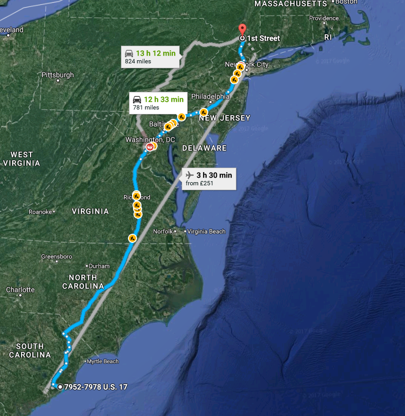 HELP NEEDED New York to North Carolina Road Trip for the Great